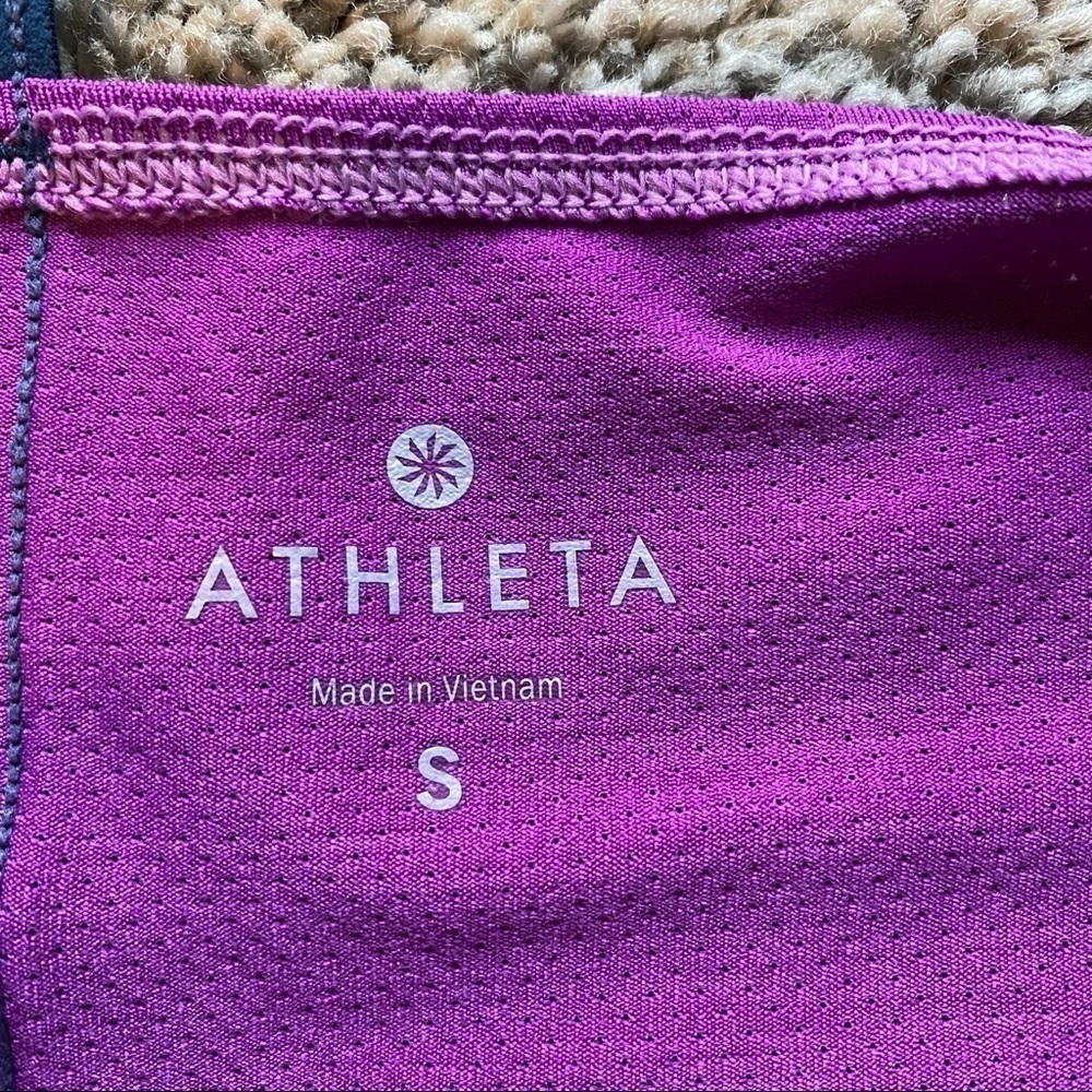 Athleta Purple Tank Top Sz Small - Picture 5 of 8